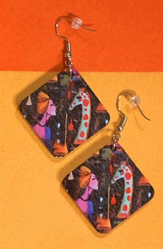 NAINEN JA KIRAHVI Earrings