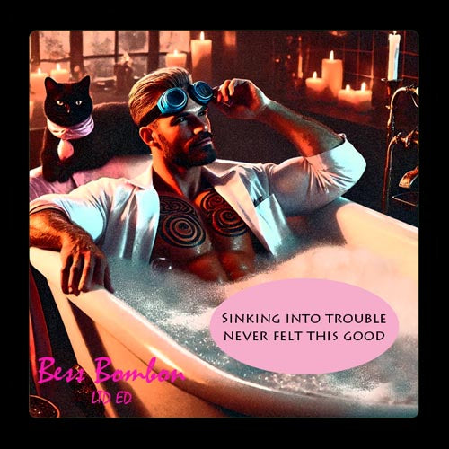The Black Cat & the Mad Scientist – LTD ED Coaster Set